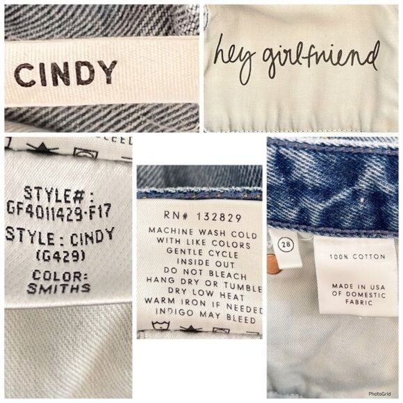 GRLFRND CINDY HIGH RISE SHORT SMITHS WASH 28 - Picture 8 of 12